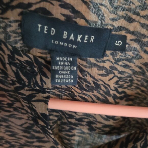 Lot of three very nice women's Ted Baker career blouses size 5 - Picture 3 of 16